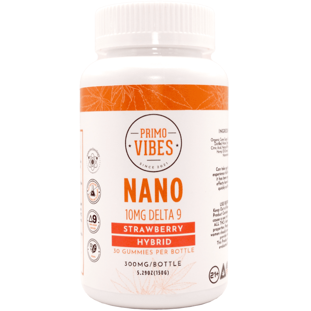 PV D9 Nano 10 Strawberry Hybrid - Modern CBD & Wellness - Modern CBD & Wellness