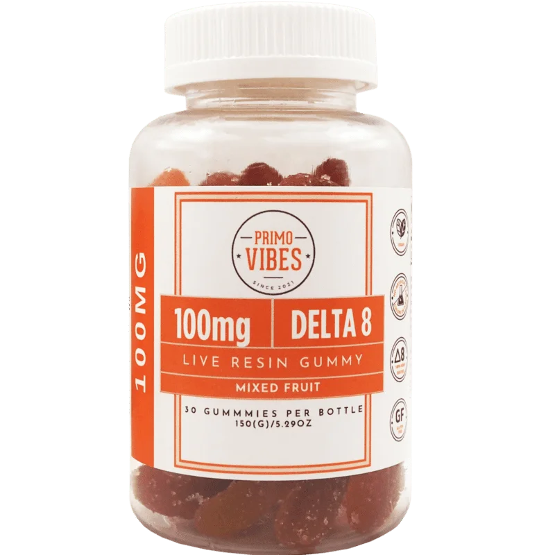 Primo Vibes 100mg Delta 8 Gummies