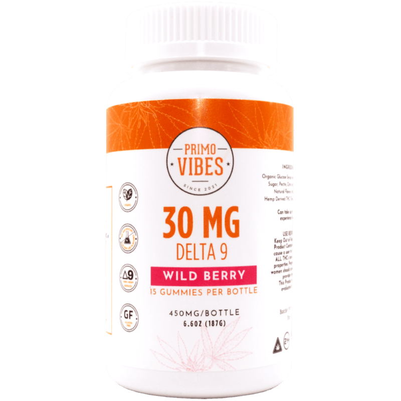 30mg Delta 9 Gummies by Primo Vibes