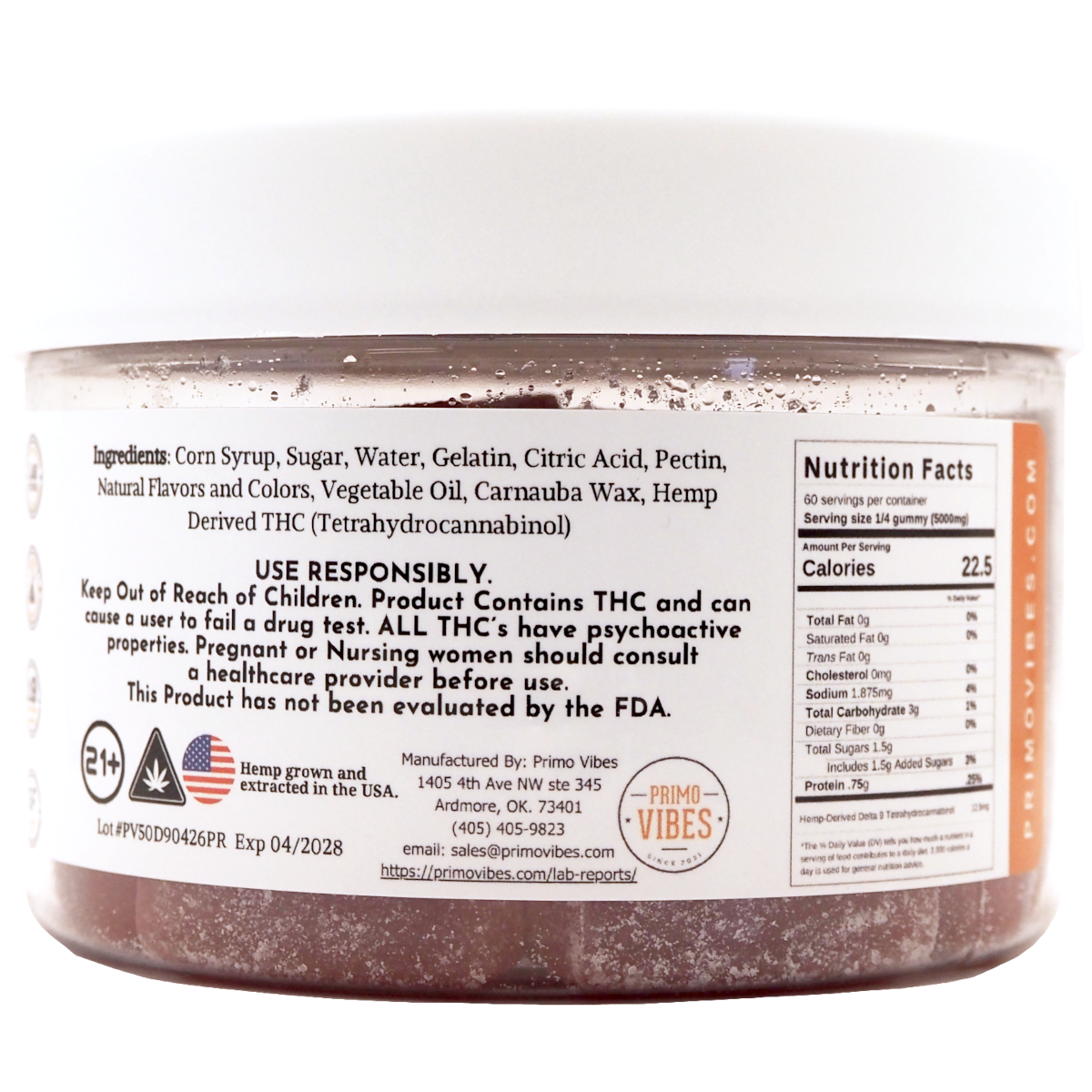 PV D9 50 Pch Ras Ingr - Modern CBD & Wellness