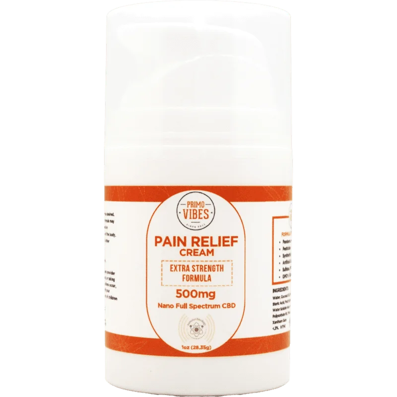 Primo Vibes 500mg Topical Pain Cream
