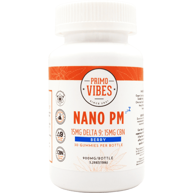 Delta 9 15mg NANO Sleep Gummy