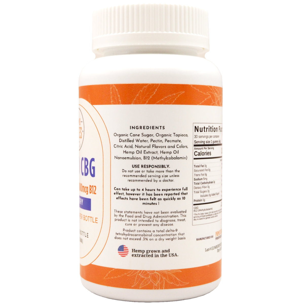 PV CBG Ingr - Modern CBD & Wellness