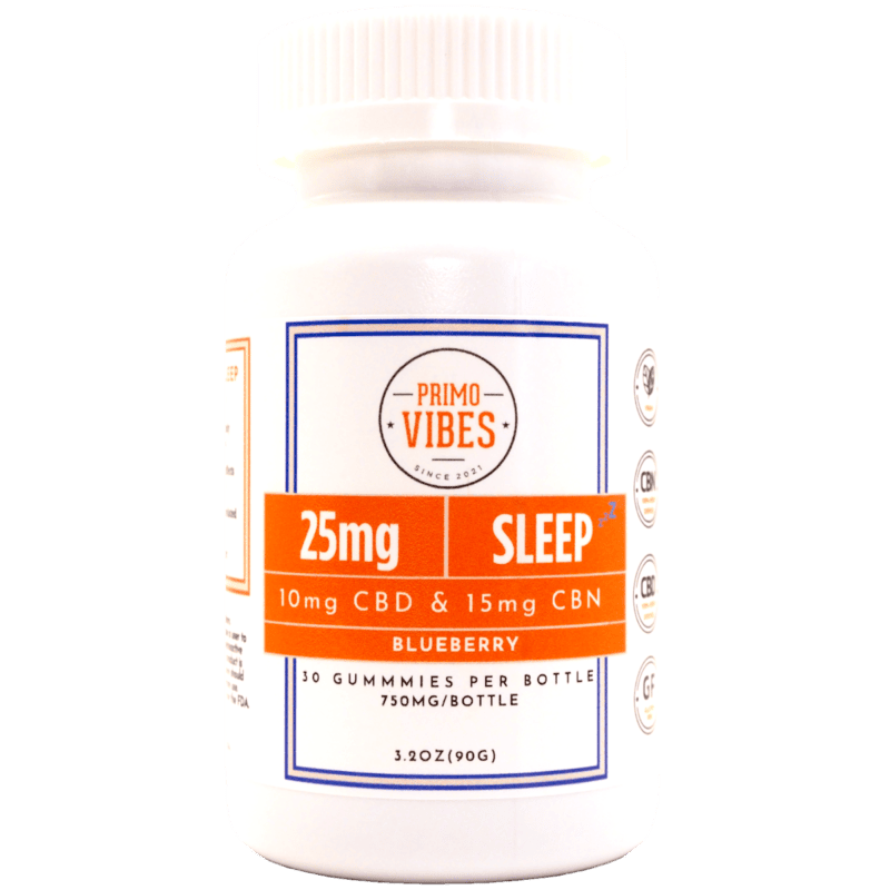 25mg Sleep Gummies – Primo Vibes