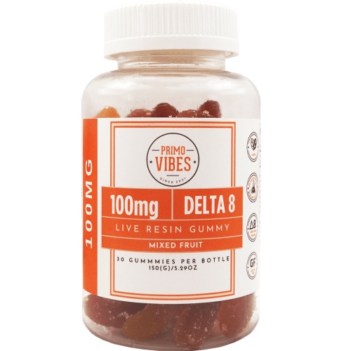Primo Vibes 100mg Delta 8 Gummies